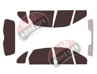 Kit film teinté Renault Scenic (1) RX4 5 portes (1996 - 2003) Kit film teinté Renault Scenic (1) RX4 5 portes (1996 - 2003)