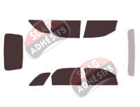 Kit film teinté Chevrolet Equinox (1) 5 portes (2005 - 2010)