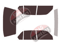 Kit film teinté Bmw Serie 7 / i7 (1) Berline 4 portes (1977 - 1987) Kit film teinté Bmw Serie 7 / i7 (1) Berline 4 portes (1977 - 1987)