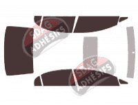 Kit film teinté Honda Civic (8) Berline 4 portes (2006 - 2011) Kit film teinté Honda Civic (8) Berline 4 portes (2006 - 2011)