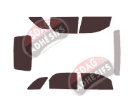 Kit film teinté Pontiac Torrent 5 portes (2005 - 2009)