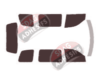 Kit film teinté Pontiac Trans Sport (1) Court 5 portes (1990 - 1998)