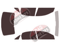 Kit film teinté Audi A4 (4) Berline 4 portes (2007 - 2015) Kit film teinté Audi A4 (4) Berline 4 portes (2007 - 2015)