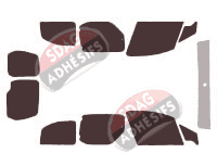 Kit film teinté Citroën Berlingo (2) 6 portes (2008 - 2018) Kit film teinté Citroën Berlingo (2) 6 portes (2008 - 2018)