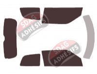 Kit film teinté Suzuki Swift (4) 3 portes (2004 - 2010)