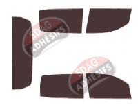 Kit film teinté Toyota Tundra (2) Crew Max Pick-up 4 portes (2007 - 2021)