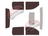 Kit film teinté Cadillac Escalade (3) EXT Pick-up 4 portes (2001 - 2006) Kit film teinté Cadillac Escalade (3) EXT Pick-up 4 portes (2001 - 2006)