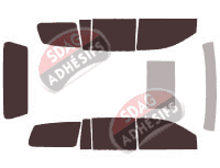 Kit film teinté Dodge Durango (2) 5 portes (2004 - 2011)