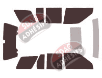 Kit film teinté Infiniti QX (3) 4 5 portes (2001 - 2003) Kit film teinté Infiniti QX (3) 4 5 portes (2001 - 2003)