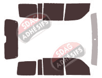 Kit film teinté Jeep Cherokee (4) 5 portes (2008 - 2013) Kit film teinté Jeep Cherokee (4) 5 portes (2008 - 2013)