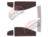 Kit film teinté Lamborghini Murcielago Coupé 2 portes (2002 - 2010) Kit film teinté Lamborghini Murcielago Coupé 2 portes (2002 - 2010)