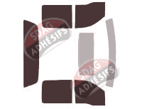Kit film teinté Lincoln Mark LT Quad Cab 4 portes (2005 - 2008)