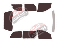 Kit film teinté Mercury Monterey 5 portes (2004 - 2011) Kit film teinté Mercury Monterey 5 portes (2004 - 2011)