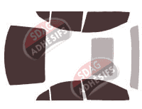Kit film teinté Pontiac G6 (1) Berline 4 portes (2004 - 2010)