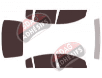 Kit film teinté Saturn Ion Berline 4 portes (2003 - 2007)