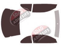 Kit film teinté Dodge Avenger Coupé 2 portes (1995 - 2000)