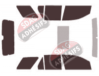 Kit film teinté Saturn Vue 5 portes (2001 - 2007)