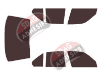 Kit film teinté Bmw Serie 5 / i5 (2) Berline 4 portes (1988 - 1995) Kit film teinté Bmw Serie 5 / i5 (2) Berline 4 portes (1988 - 1995)