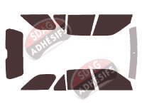 Kit film teinté Peugeot 306 (1) Break 5 portes (1994 - 2002) Kit film teinté Peugeot 306 (1) Break 5 portes (1994 - 2002)