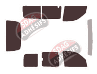 Kit film teinté Renault Kangoo (1) 4 portes (1997 - 2008) Kit film teinté Renault Kangoo (1) 4 portes (1997 - 2008)