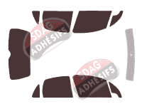 Kit film teinté Citroën C3 (1) 5 portes (2002 - 2009) Kit film teinté Citroën C3 (1) 5 portes (2002 - 2009)