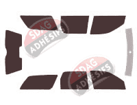 Kit film teinté Ford Mondeo (1) Break 5 portes (1993 - 2000)