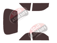 Kit film teinté Mercedes-Benz Classe S (2) Coupe 2 portes (1992 - 1999)