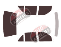 Kit film teinté Mercedes-Benz Classe S (2) Longue Berline 4 portes (1991 - 1998)
