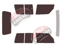 Kit film teinté Mitsubishi Pajero (2) Court 3 portes (1991 - 2000) Kit film teinté Mitsubishi Pajero (2) Court 3 portes (1991 - 2000)