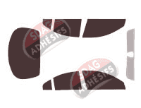 Kit film teinté Nissan Primera (3) Berline 4 portes (2002 - 2008)