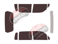 Kit film teinté Suzuki Wagon R 5 portes (2000 - 2008)