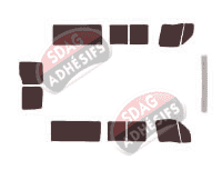 Kit film teinté Nissan Interstar (1) Moyen 5 portes (1997 - 2011) Kit film teinté Nissan Interstar (1) Moyen 5 portes (1997 - 2011)