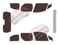 Kit film teinté Peugeot Partner (2) 5 portes (2008 - 2018) Kit film teinté Peugeot Partner (2) 5 portes (2008 - 2018)