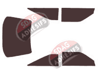Kit film teinté Toyota Celica (4) 3 portes (1985 - 1989)