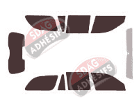 Kit film teinté MG ZT Break 5 portes (2001 - 2006)