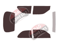Kit film teinté Mazda 121 3 portes (1996 - 2002)