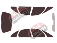 Kit film teinté Citroën Xsara (1) Picasso 5 portes (1999 - 2008)
