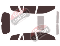 Kit film teinté Honda Accord (8) Tourer Break 5 portes (2009 - 2013) Kit film teinté Honda Accord (8) Tourer Break 5 portes (2009 - 2013)