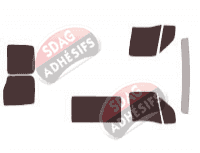 Kit film teinté Nissan Interstar (1) Utilitaire 5 portes (1997 - 2011) Kit film teinté Nissan Interstar (1) Utilitaire 5 portes (1997 - 2011)