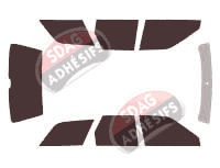 Kit film teinté Audi 80 & 90 (1) Break 5 portes (1986 - 1995)