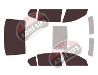 Kit film teinté Bmw Serie 7 / i7 (5) Longue Berline 4 portes (2009 - 2016) Kit film teinté Bmw Serie 7 / i7 (5) Longue Berline 4 portes (2009 - 2016)