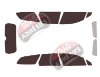 Kit film teinté Citroën C5 (2) Estate Break 5 portes (2008 - 2018)