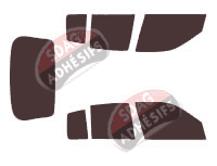 Kit film teinté Renault Clio (2) Classic Berline 4 portes (1999 - 2008) Kit film teinté Renault Clio (2) Classic Berline 4 portes (1999 - 2008)