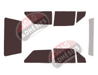 Kit film teinté Opel Corsa (A) 3 portes (1983 - 1993)