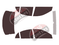 Kit film teinté Kia Rio (1) Berline 4 portes (2000 - 2005)