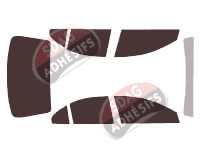 Kit film teinté Mitsubishi Lancer (8) Berline 4 portes (2007 - 2017)