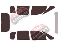 Kit film teinté Citroën C3 (2) Picasso 5 portes (2009 - 2016) Kit film teinté Citroën C3 (2) Picasso 5 portes (2009 - 2016)