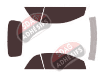 Kit film teinté Opel Astra (G) Cabriolet 2 portes (2001 - 2006) Kit film teinté Opel Astra (G) Cabriolet 2 portes (2001 - 2006)