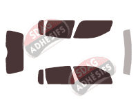 Kit film teinté Daihatsu YRV 5 portes (2001 - 2006)