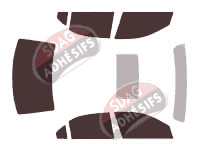 Kit film teinté Ford Fusion Berline 4 portes (2010 - 2013)